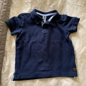 Boys blue polo shirt size 2t.